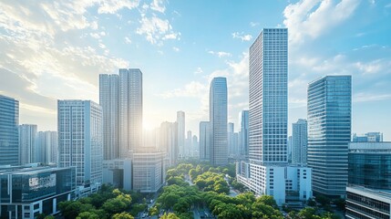 Fototapeta premium Blank notebook on table for customized text, representing organization and planning. 