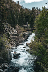 river in the mountains