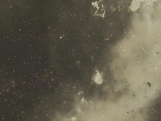 Abstract Cosmic Nebula Space Background Sepia Tone Starry Night Sky