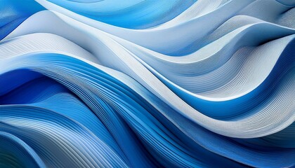 Naklejka premium blue silk background