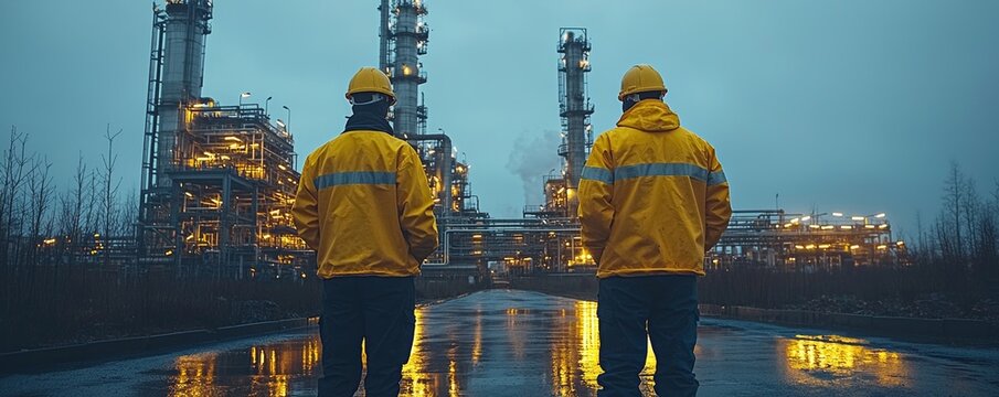 Silhouette engineers handle standing orders for the oil refining sector