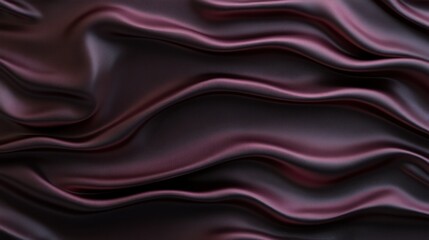 Obraz premium Dark Red Maroon Satin Fabric Abstract Background