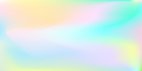 Abstract blurred gradient mesh background. Colorful smooth banner template. Holographic Texture. Metal Gasoline Brochure.Purple Pop Background.Neon Poster.