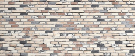Obraz premium Textured Brick Wall Wallpaper