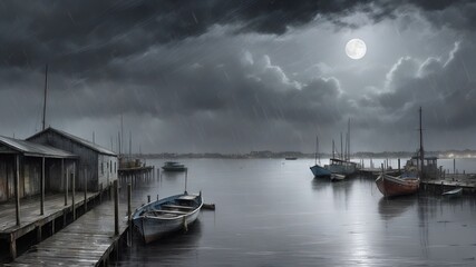 Celestial Oasis: Floating Desert Islands with AI-Waterfalls Under a Galaxy Sky