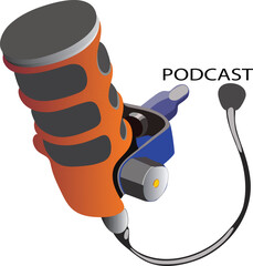 Podcast microphone