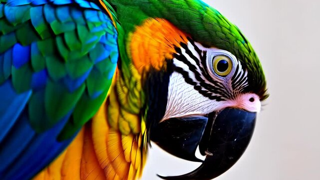 Parrot Portrait