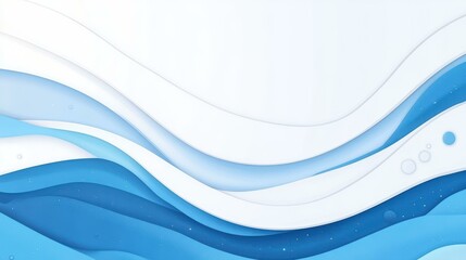 Obraz premium A stunning glassmorphism banner features a frosted glass effect, complementing vibrant, blurred blue circles. Perfect for modern designs.