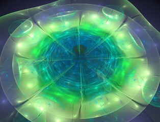 Imaginatory fractal abstract background Image