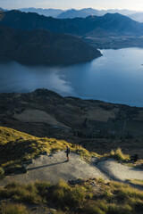Beautiful mountainous terrain in New Zealand.