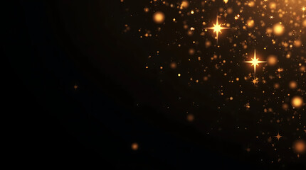 abstract background with stars