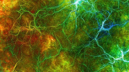 Abstract neural network pattern