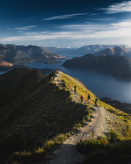 A view from Roy's peak in Wanaka.