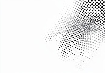 abstract halftone white background set in three colors