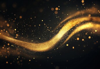 abstract glitter silver and gild lights background. de-focused