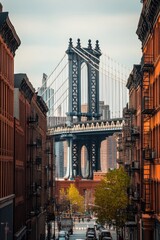 A stunning view of New York City, showcasing iconic landmarks and the bustling urban atmosphere.