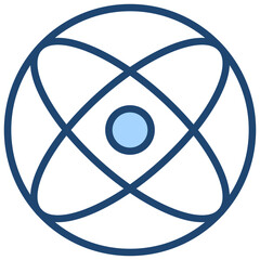 Qubit Blue Icon