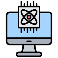 Completing Outline Color Icon