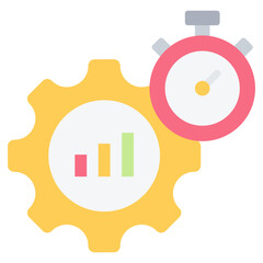 Efficiency Flat Icon