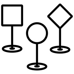 Fototapeta premium Load Sign Outline Icon