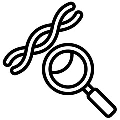 Genetics Outline Icon