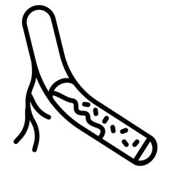 Hyperlipidemia Outline Icon