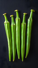 Vibrant Ladyfingers: A Fresh Look at Nature's Green Bounty