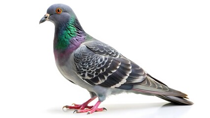 Fototapeta premium Rock Pigeon Profile View