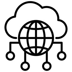 Cloud Outline Icon