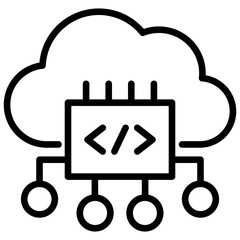 Firmware Outline Icon