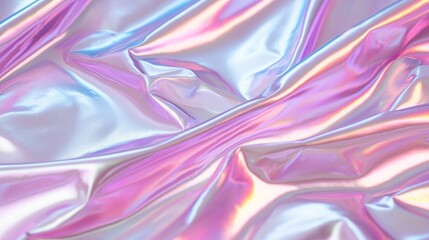 Obraz premium Abstract Holographic Fabric Texture