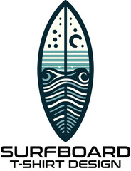  Surfboard Vector T Shirt Design