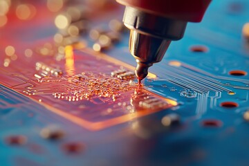 Precision assembly in electronics manufacturing for circuit boards