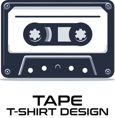 Tape Vector T Shirt Design