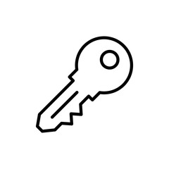 Key icon vector. Key sign and symbol.