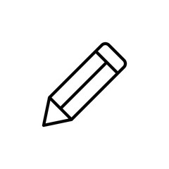 Pencil icon vector. pen sign and symbol. edit icon vector