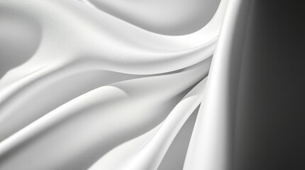 Fototapeta premium white satin background