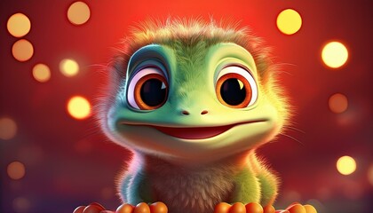 Niedlicher kleiner Frosch