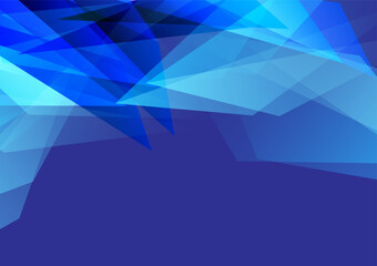 Abstract background with polygon fractal design