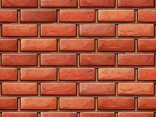 Fototapeta premium red brick wall background 