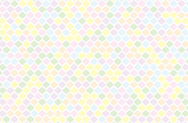 カラフルなタイルの背景素材