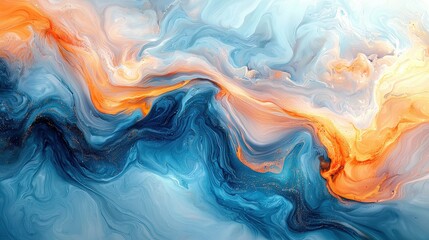 Obraz premium Stunning Abstract Fluid Art Design