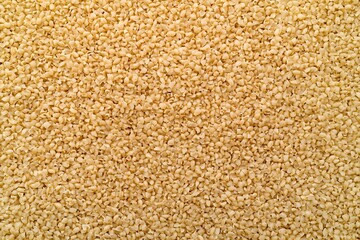 Uncooked Rice Grains Close Up View