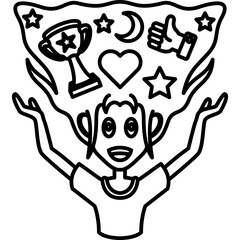 Dream Fulfillment Icon