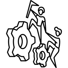 Leadership And Management Icon