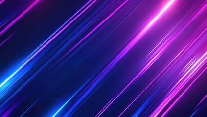 Fototapeta premium Abstract Neon Lines Background