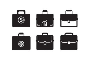 Briefcase Icon vector design. Easily editable. portfolio symbol. Business briefcase icon design.