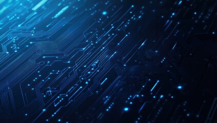 Abstract Circuit Board