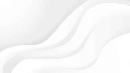 Wavy white background