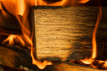 炎　焚き火